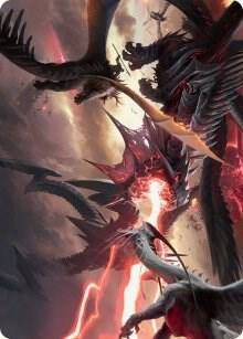 Invasion of Tarkir Art Card 34 card from Art Series: March of the Machine