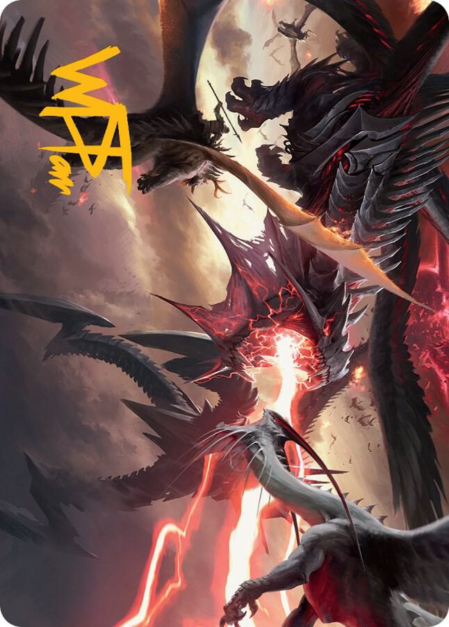 Invasion of Tarkir Art Card (Gold-Stamped Signature) 34 card from Art Series: March of the Machine