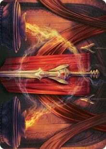 Ramosian Greatsword Art Card 37 card from Art Series: March of the Machine