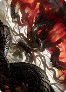 Realmbreaker, the Invasion Tree Art Card 54 card from Art Series: March of the Machine