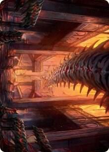 Bloodfell Caves Art Card 55 card from Art Series: March of the Machine