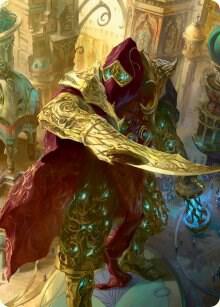 Baral, Chief of Compliance Art Card 68 card from Art Series: March of the Machine