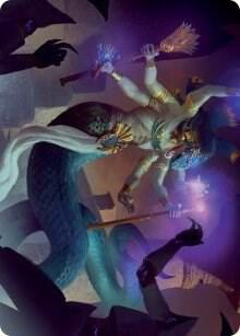 Imoti, Celebrant of Bounty Art Card 79 card from Art Series: March of the Machine