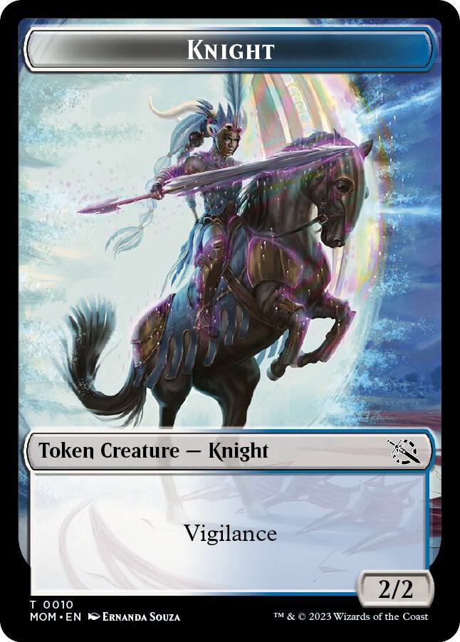 Knight Token 10 card from March of the Machine