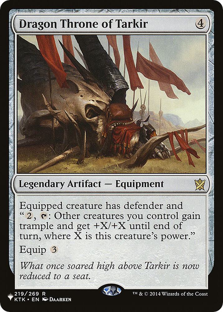 Dragon Throne of Tarkir 219/269 card from The List Reprints