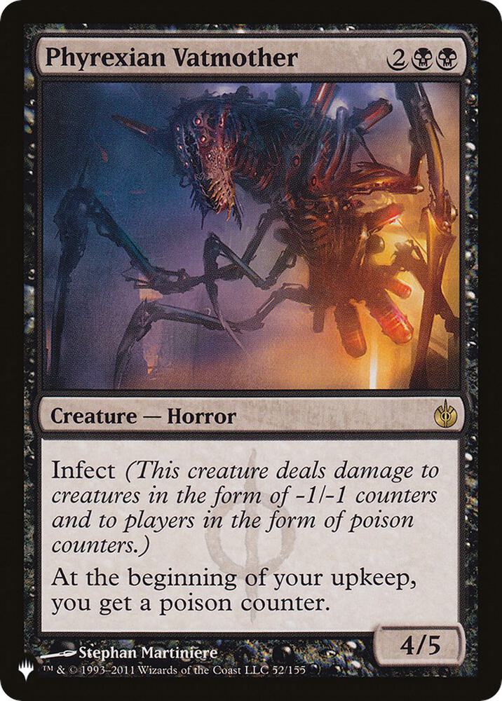 Phyrexian Vatmother 52/155 card from The List Reprints