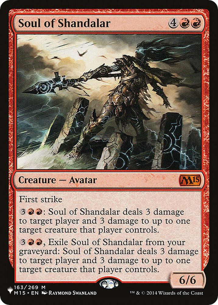 Soul of Shandalar 163/269 card from The List Reprints