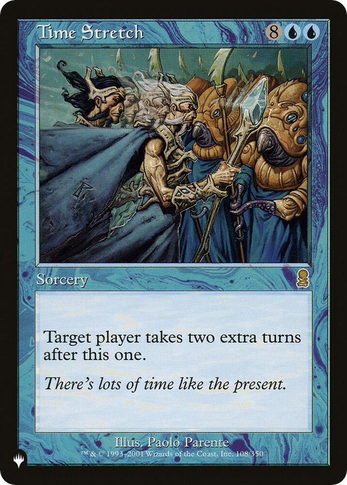 Time Stretch 108/350 card from The List Reprints