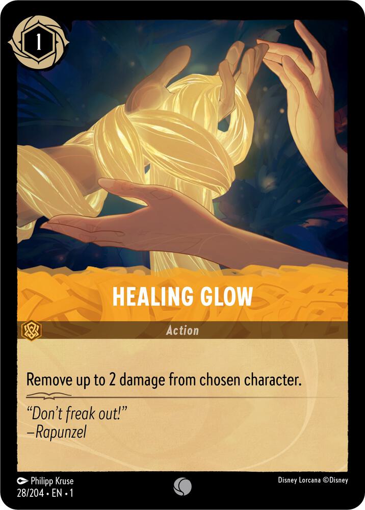 Healing Glow 28/204 card from The First Chapter