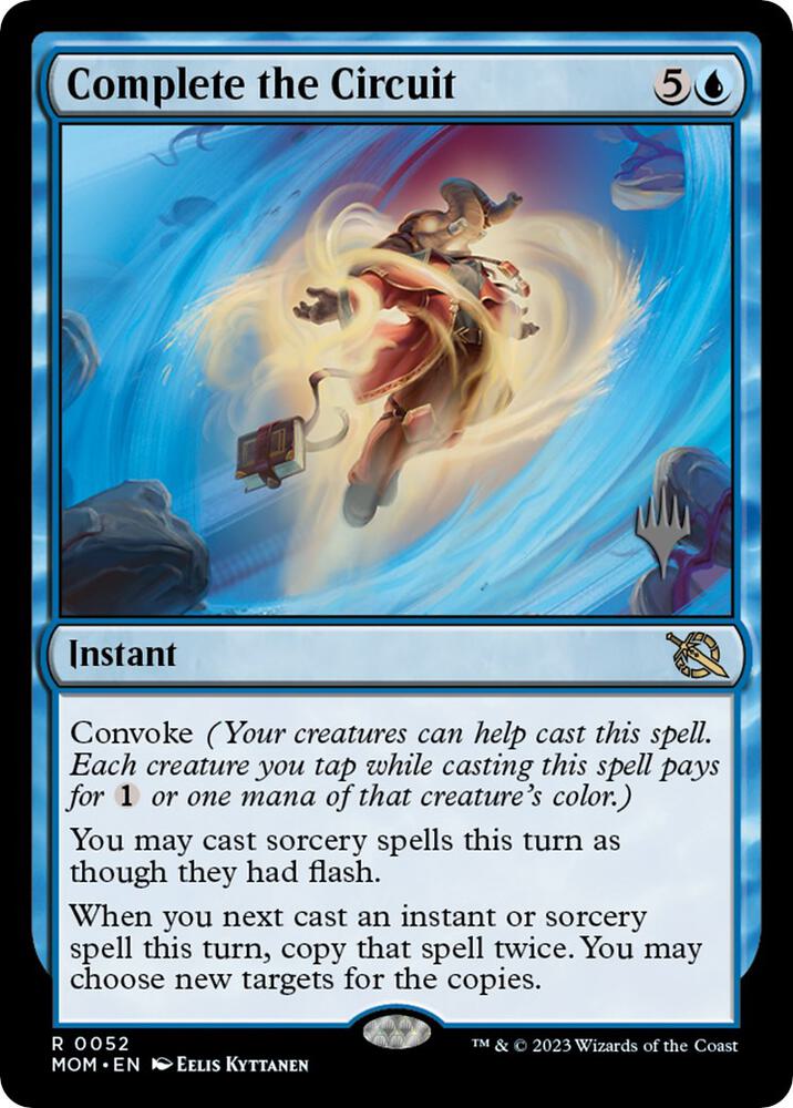 Complete the Circuit 52 card from Promo Pack: March of the Machine