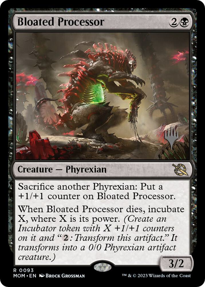 Bloated Processor 93 card from Promo Pack: March of the Machine