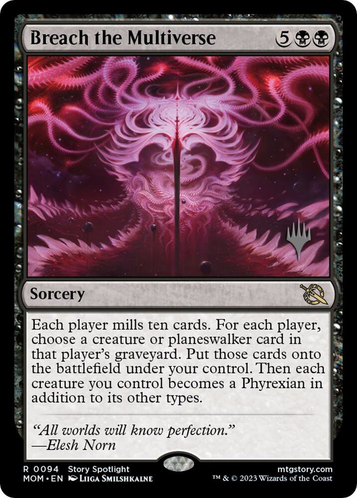 Breach the Multiverse 94 card from Promo Pack: March of the Machine