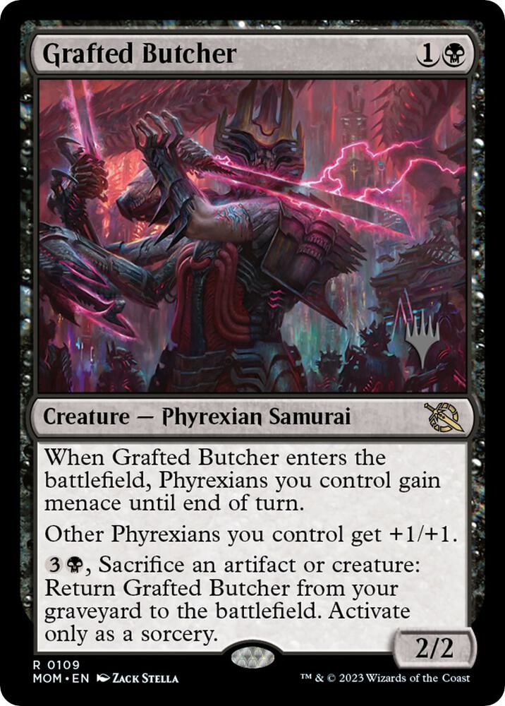 Grafted Butcher 109 card from Promo Pack: March of the Machine