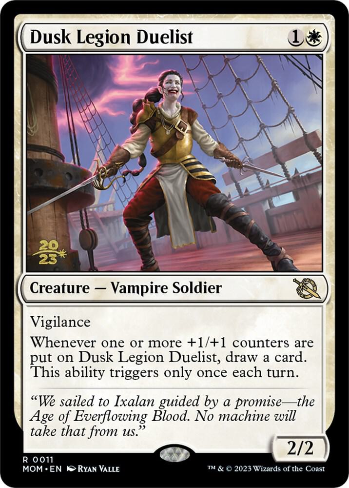Dusk Legion Duelist 11 card from Prerelease Cards