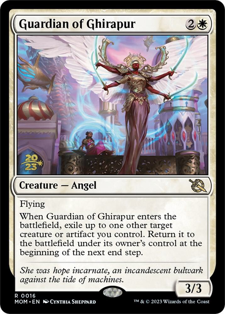 Guardian of Ghirapur 16 card from Prerelease Cards