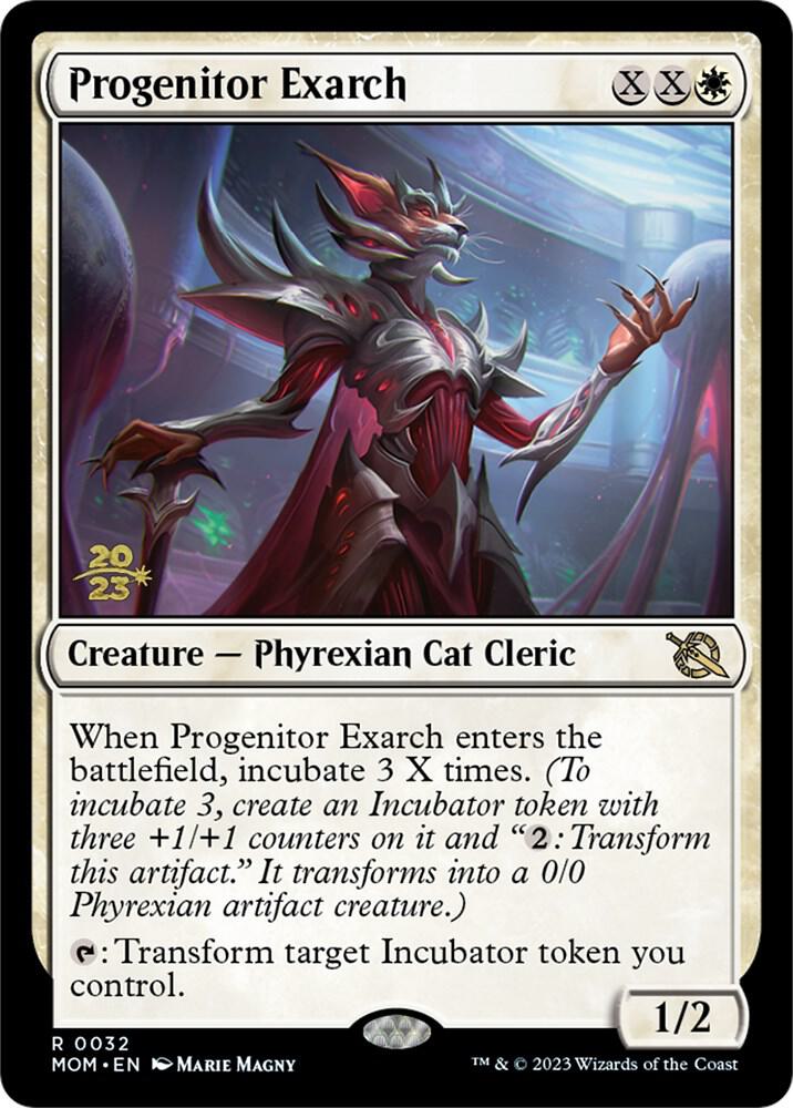 Progenitor Exarch 32 card from Prerelease Cards
