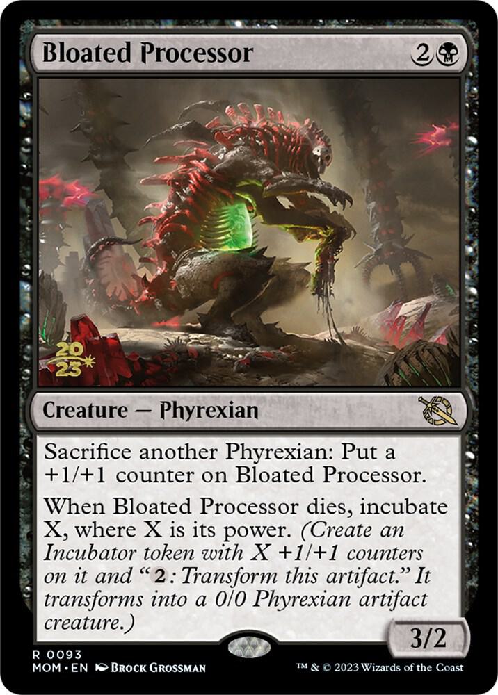 Bloated Processor 93 card from Prerelease Cards