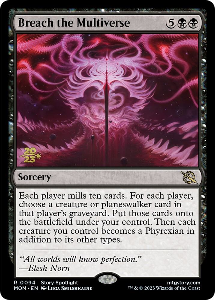 Breach the Multiverse 94 card from Prerelease Cards