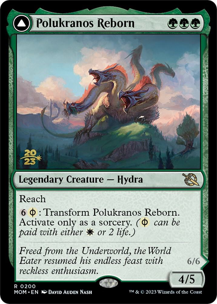 Polukranos Reborn 200 card from Prerelease Cards