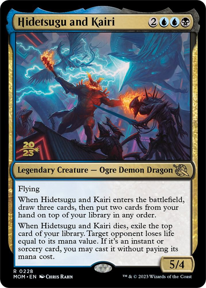 Hidetsugu and Kairi 228 card from Prerelease Cards