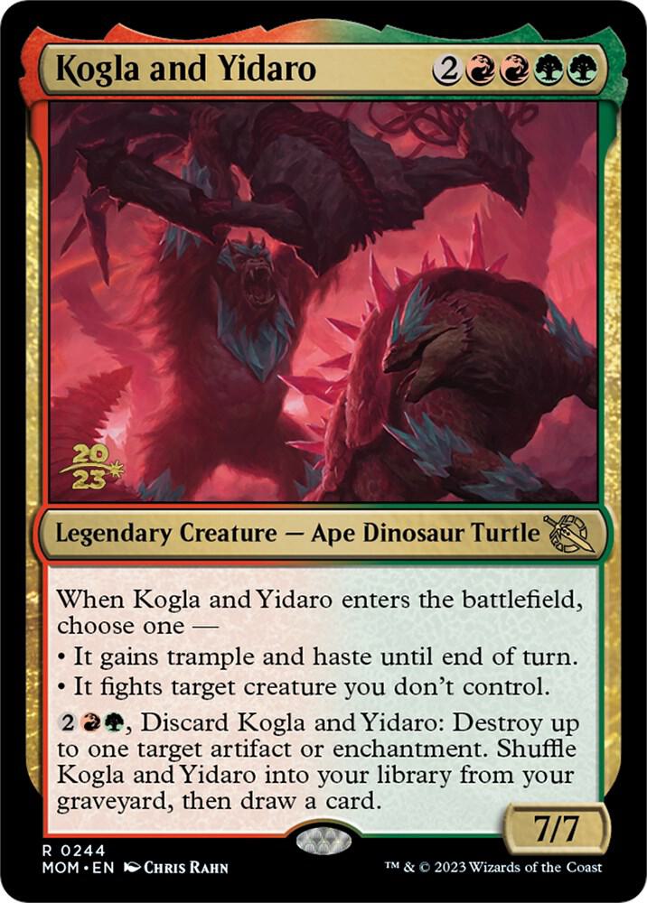 Kogla and Yidaro 244 card from Prerelease Cards