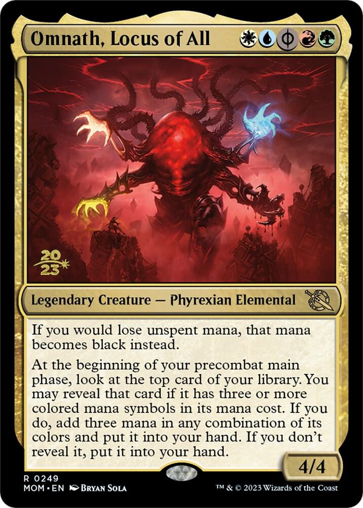 Omnath, Locus of All 249 card from Prerelease Cards