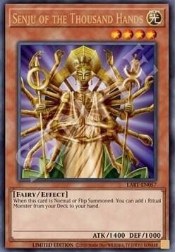Senju of the Thousand Hands LART-EN057 card from The Lost Art Promotion