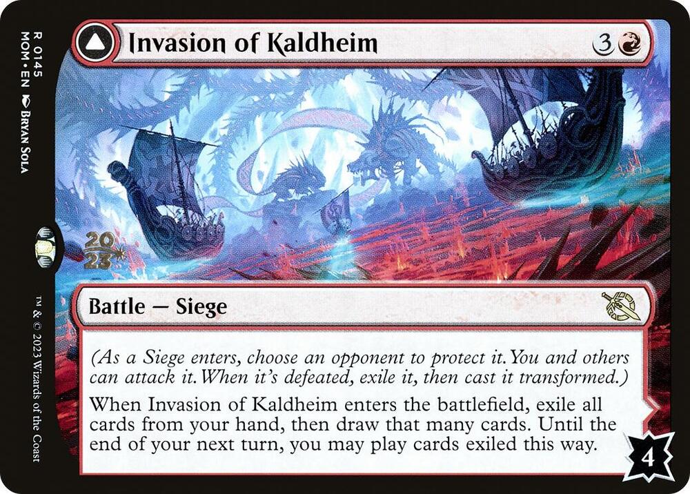 Invasion of Kaldheim 145 card from Prerelease Cards
