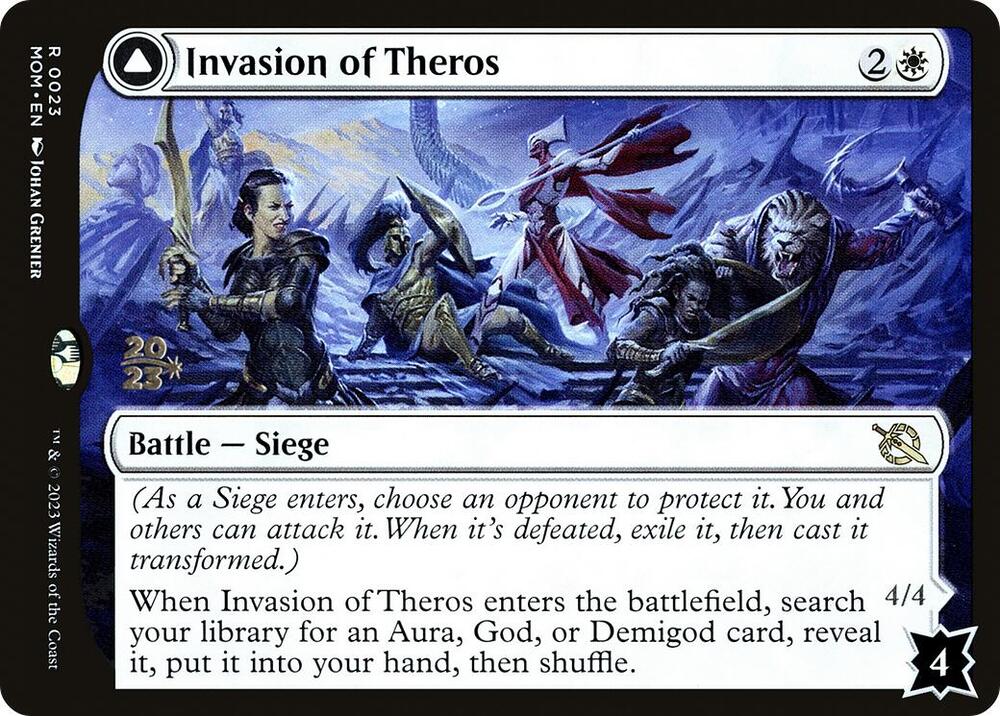 Invasion of Theros 23 card from Prerelease Cards