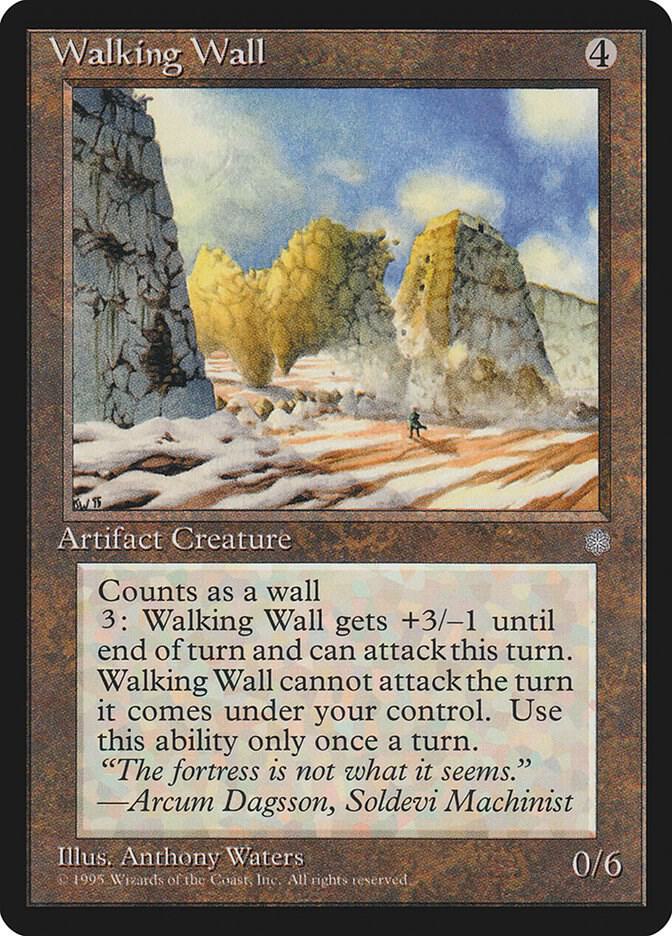 Walking Wall card from Ice Age