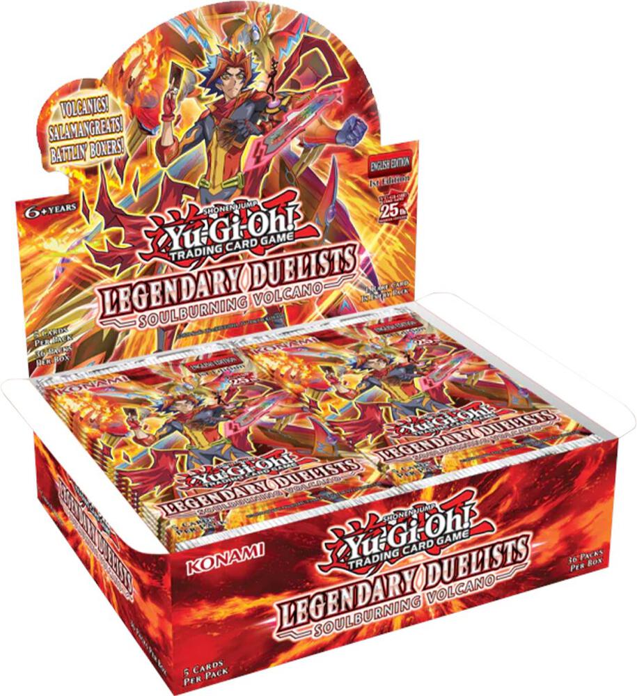 Legendary Duelists: Soulburning Volcano Booster Box [1st Edition] card from Legendary Duelists: Soulburning Volcano