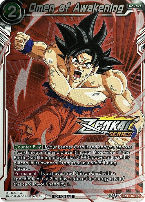 Omen of Awakening (Event Pack 11) EX11-07 card from Tournament Promotion Cards