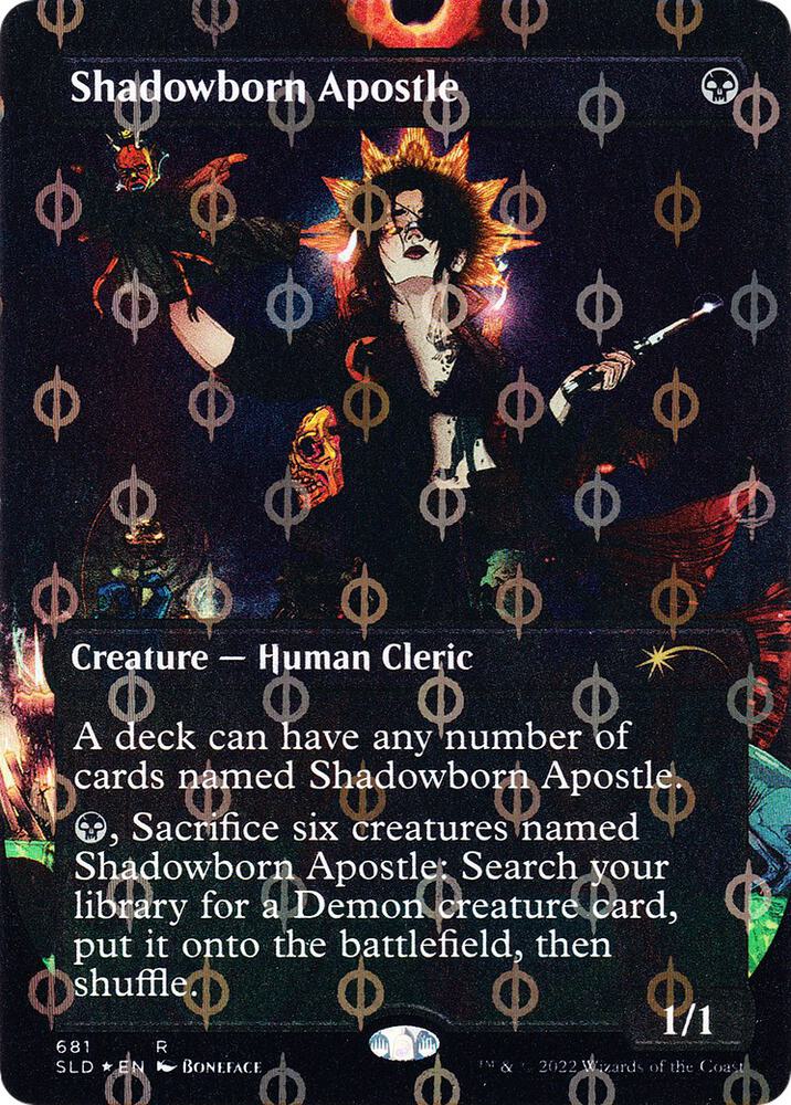 Shadowborn Apostle (Step-and-Compleat Foil) 681 card from Secret Lair Drop Series