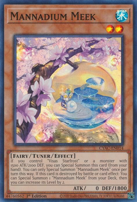Mannadium Meek CYAC-EN014 card from Cyberstorm Access
