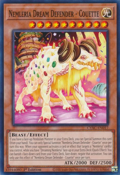 Nemleria Dream Defender - Couette CYAC-EN017 card from Cyberstorm Access