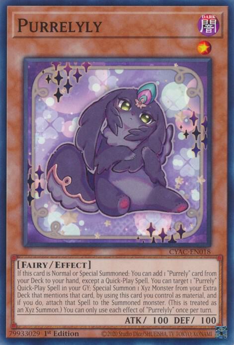 Purrelyly CYAC-EN018 card from Cyberstorm Access