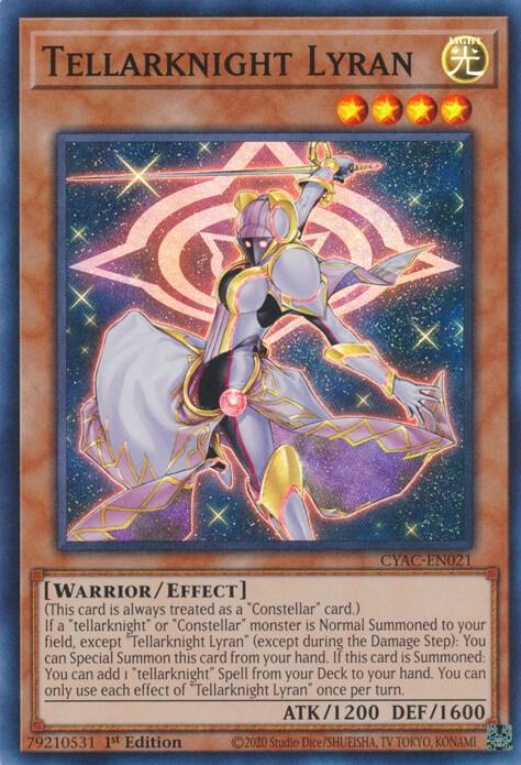 Tellarknight Lyran CYAC-EN021 card from Cyberstorm Access