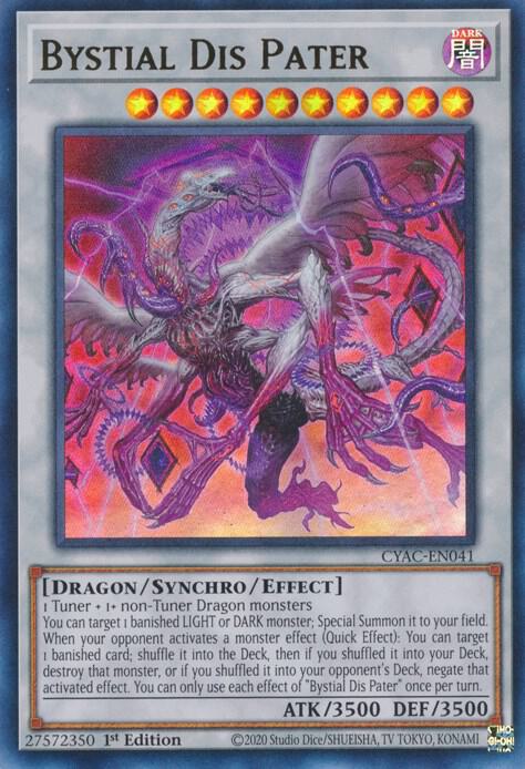 Bystial Dis Pater CYAC-EN041 card from Cyberstorm Access