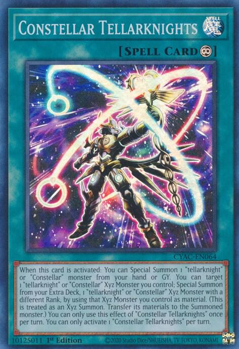 Constellar Tellarknights CYAC-EN064 card from Cyberstorm Access