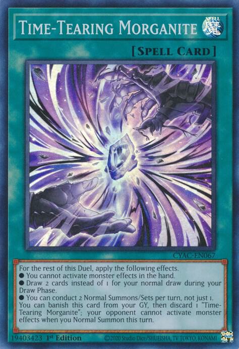 Time-Tearing Morganite CYAC-EN067 card from Cyberstorm Access