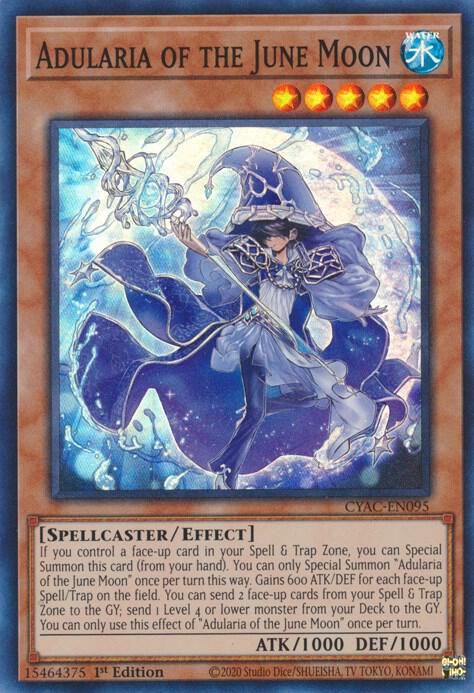 Adularia of the June Moon CYAC-EN095 card from Cyberstorm Access