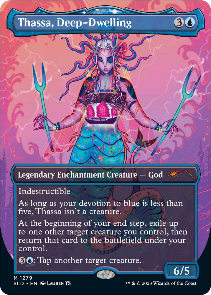 Thassa, Deep-Dwelling 1279 card from Secret Lair Drop Series
