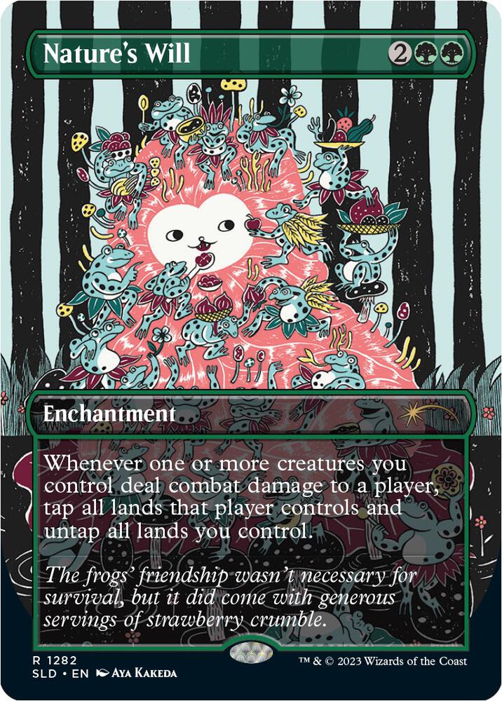 Nature's Will 1282 card from Secret Lair Drop Series