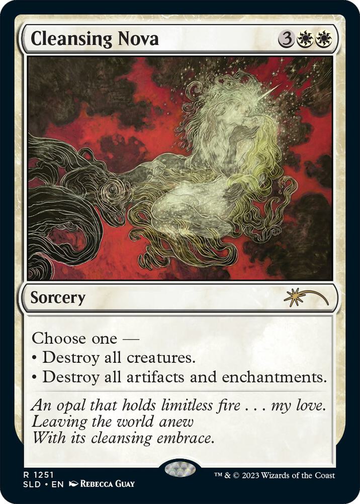 Cleansing Nova 1251 card from Secret Lair Drop Series