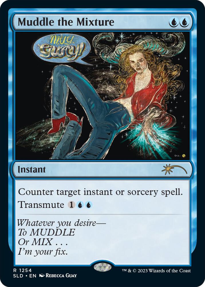 Muddle the Mixture 1254 card from Secret Lair Drop Series