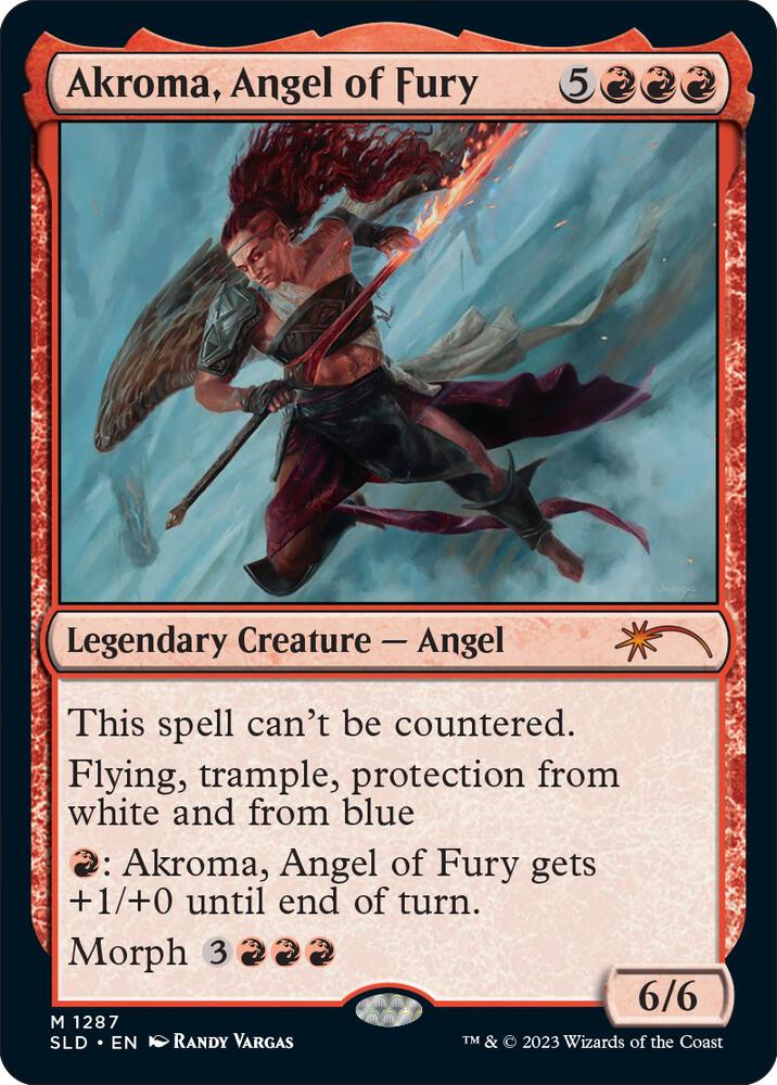 Akroma, Angel of Fury 1287 card from Secret Lair Drop Series