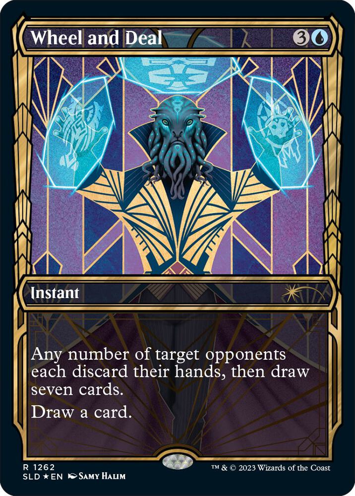 Wheel and Deal (Halo Foil) 1262 card from Secret Lair Drop Series
