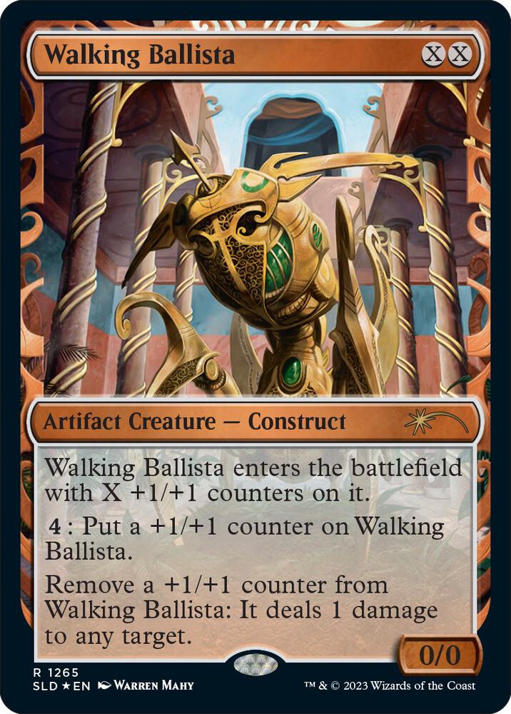 Walking Ballista (Halo Foil) 1265 card from Secret Lair Drop Series