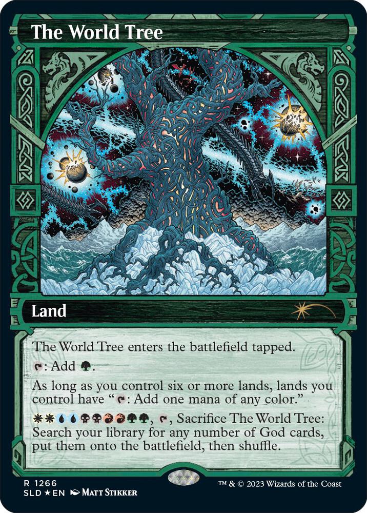 The World Tree (Halo Foil) 1266 card from Secret Lair Drop Series