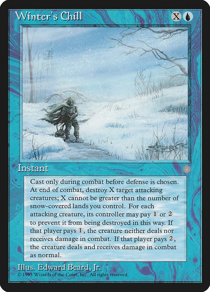 Winter's Chill card from Ice Age